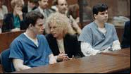 Erik Menendez, Leslie Abramson e Lyle Menendez, respectivamente - Getty Images