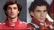 Ayrton Senna: Ficção e realidade - Divulgação/Netflix e Getty Images