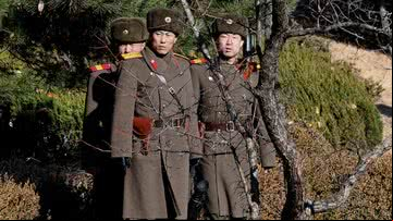 Imagem ilustrativa de combatentes norte-coreanos - Getty Images