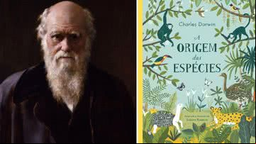 Charles Darwin e versão ilustrada de 'A Origem das Espécies' - Domínio Público / Divulgação/Intrínseca