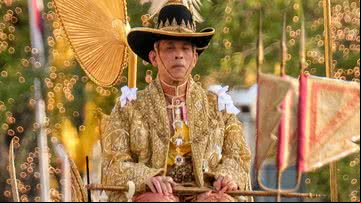 Rei da Tailândia, Maha Vajiralongkorn, também conhecido como Rama X - Getty Images