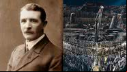 Murdoch e novas imagens do Titanic - Domínio Público e Reprodução/Youtube (@NatGeo)