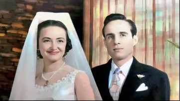 Graciela Fernández em seu casamento com Roberto Bolaños - Divulgação