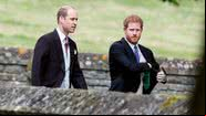 Os príncipes William e Harry - Getty Images