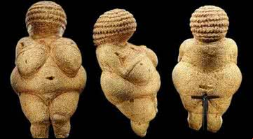 A Vênus de Willendorf vista de diferentes ângulos - Wikimedia Commons / Bjorn Christian Torrissen
